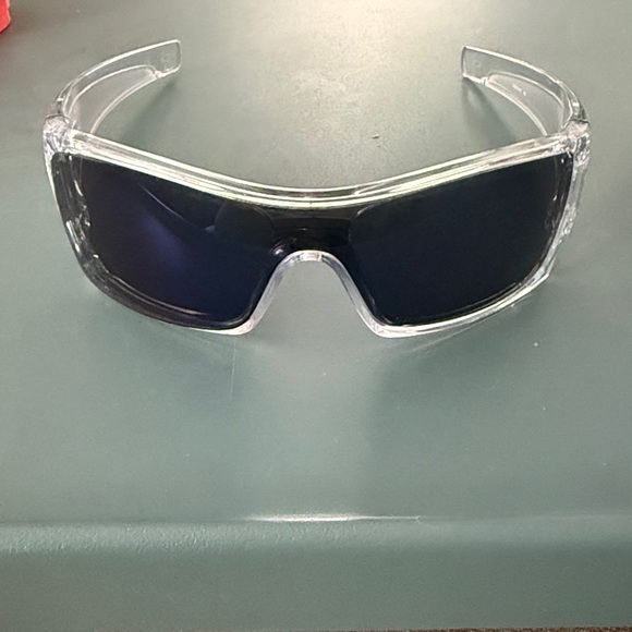 Oakley Clear Frame Black Lens sunglasses - Picture 4 of 7